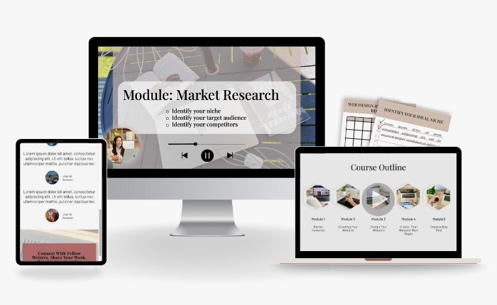 free course on blogging for how to make own blog website