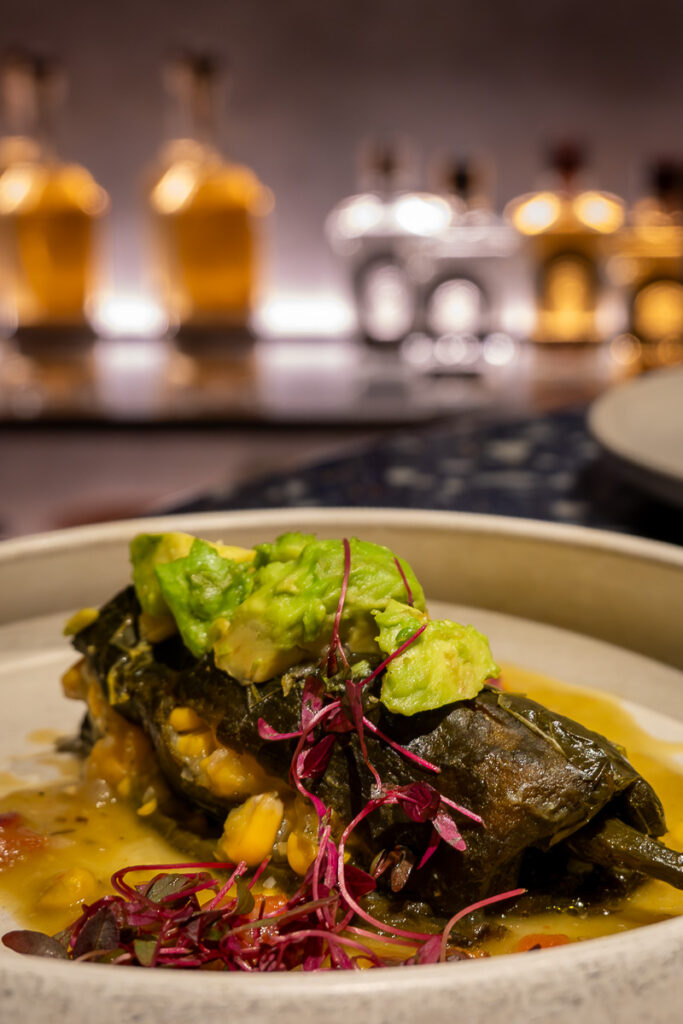 Relleno Vegano at Pink Agave Scarlet Lady Virgin Voyages