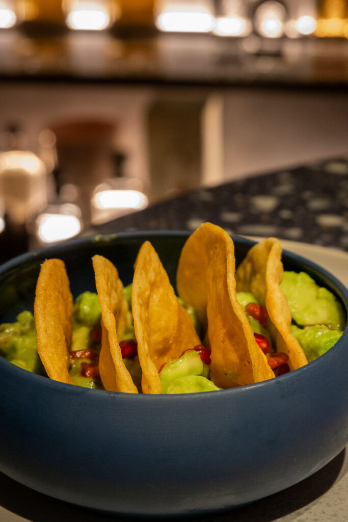 guacamole at Pink Agave Scarlet Lady