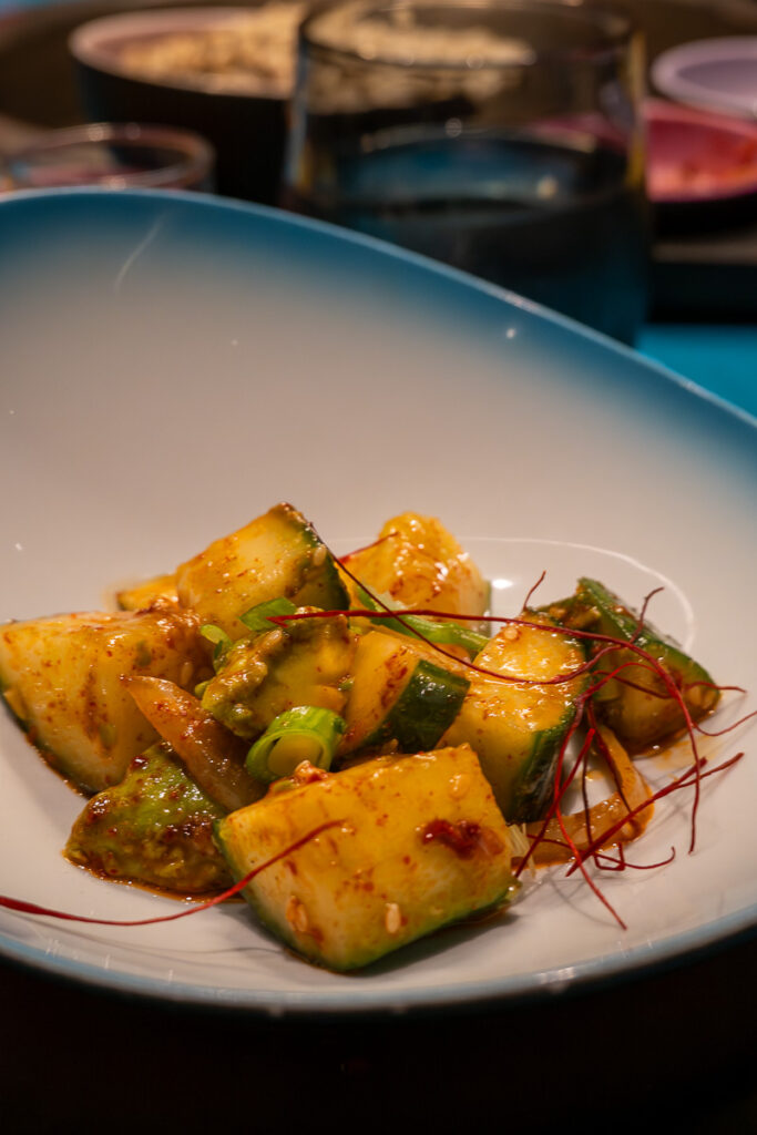 oi muvhim cucumber avocado from gunbae restaurant at virgin voyages