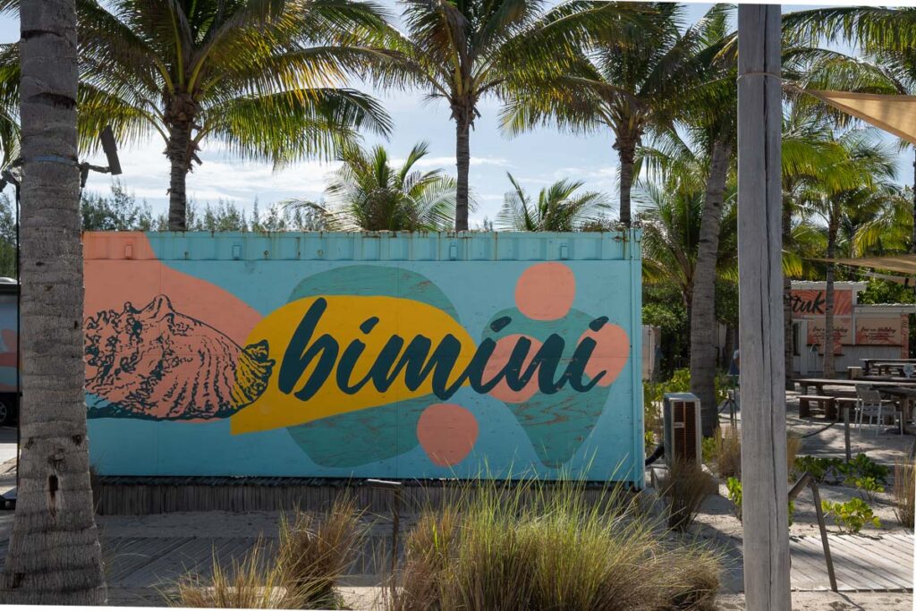 Virgin Voyages The Beach Club at Bimini Murals Angelika Wallace-Whitfield