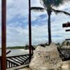 Entrance Rock At Costa Maya Cruise Port