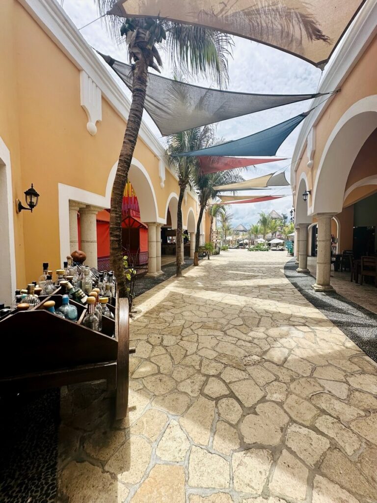 Interior Hall of Costa Maya Cruise Terminal