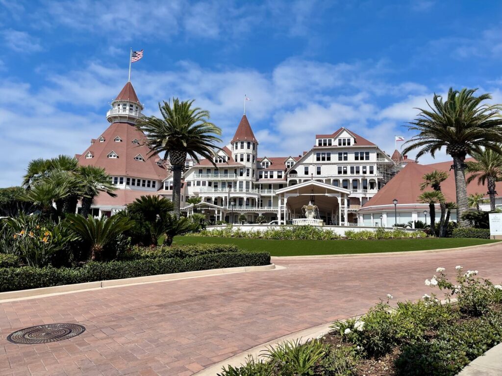 Coronado San Diego Resort Front Entrance