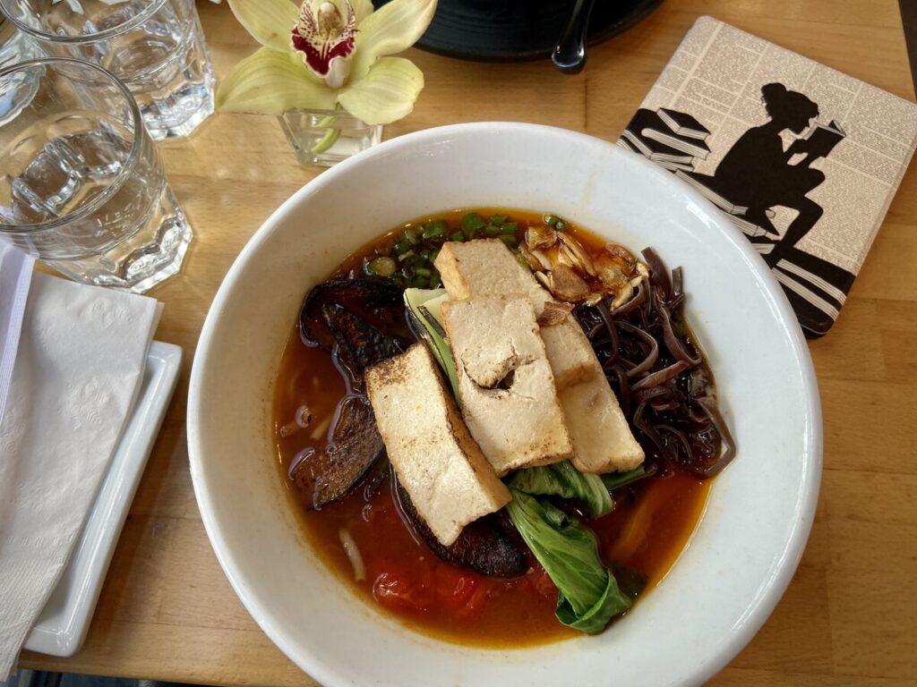 The Yasai Vegan San Diego Vegan Triple Tomato Ramen