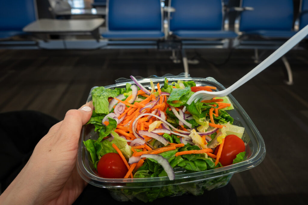 Garden Salad from Airport
