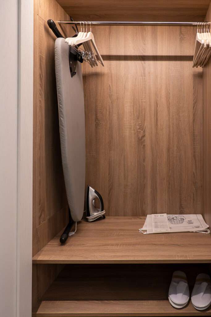 Hotel Barcelona Seventy closet iron
