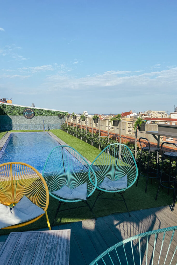 Barcelona boutique hotels with pool the Occidental Diagonal 414