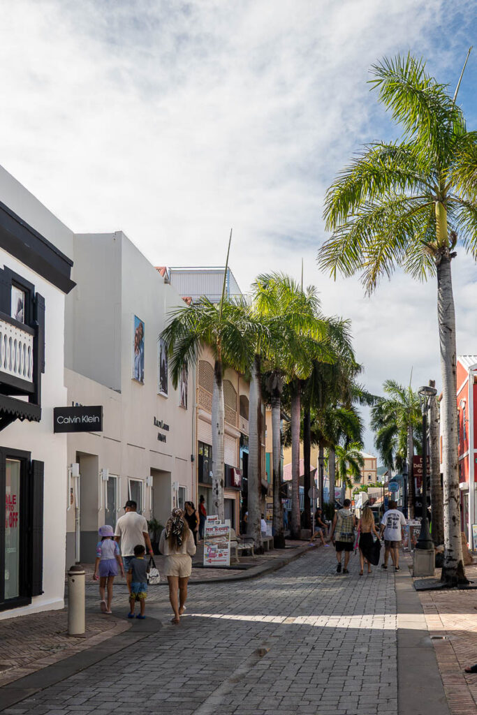 front street st maarten shops