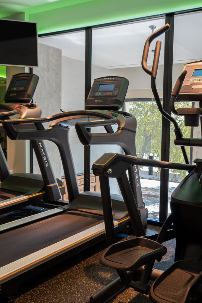 Gym cardio area Occidental Hotel Diagonal 414