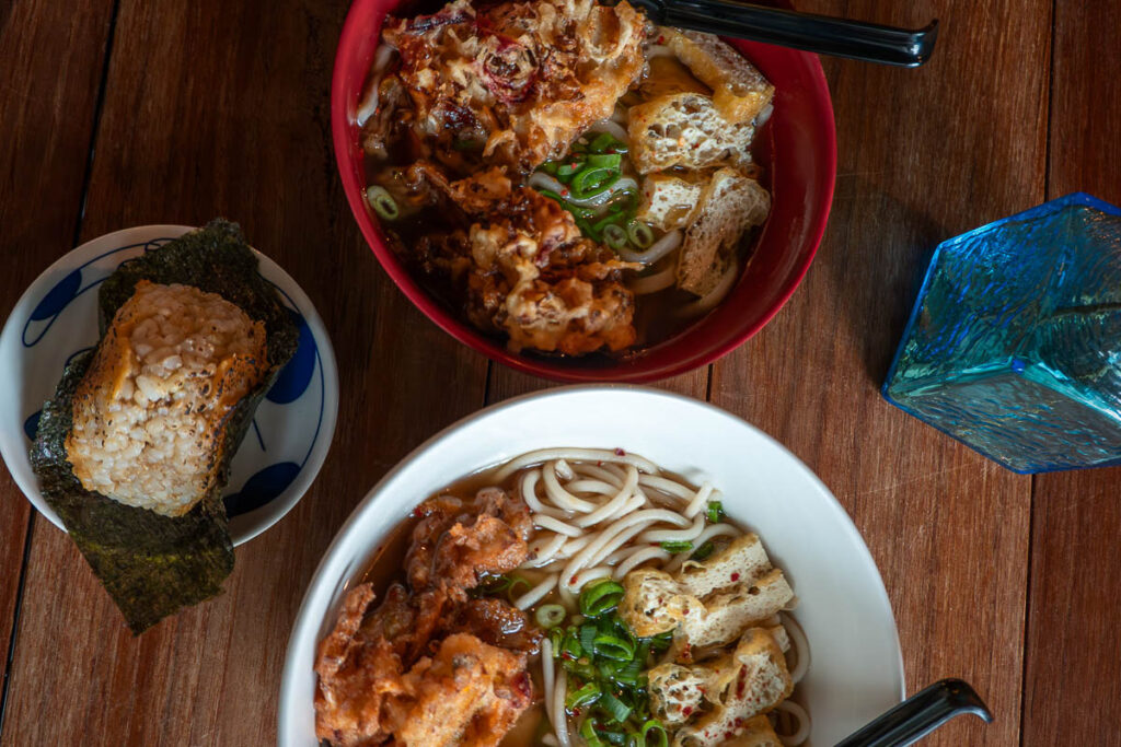 Obon Shokudo vegan ramen Portland Oregon