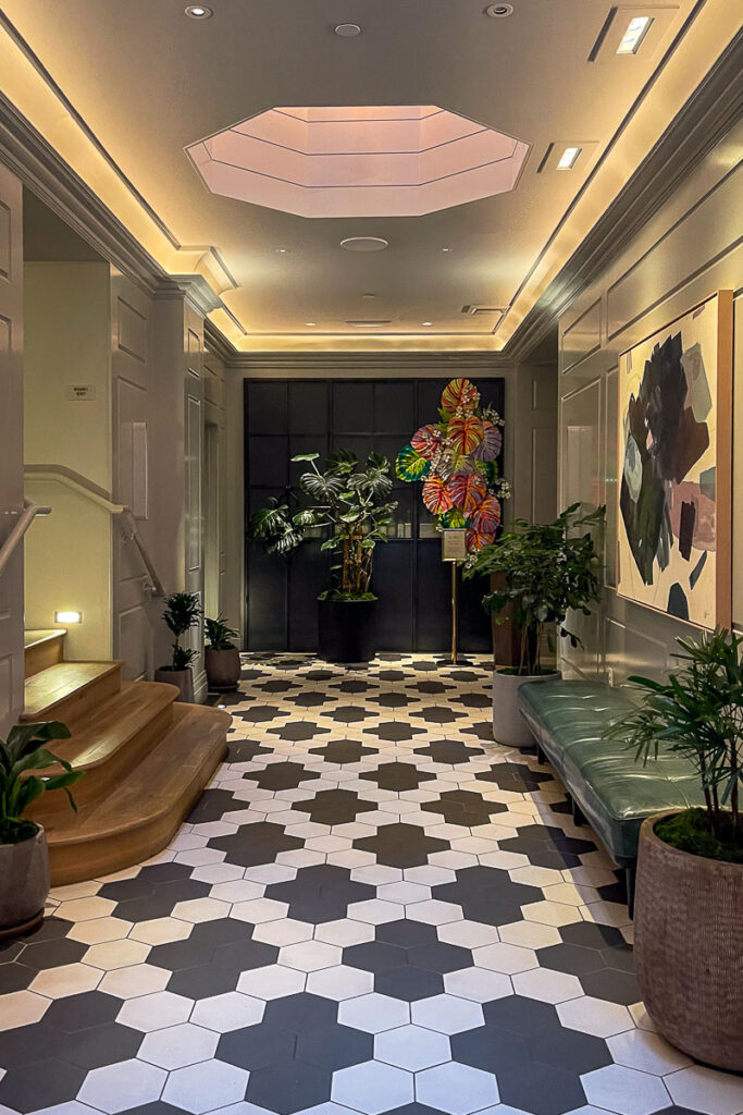 Woodlark hotel lobby which is the best area to stay in Portland