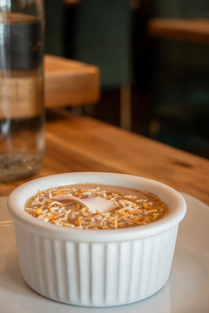 vainilla pana cotta from Lilla vegan desserts Portland Oregon