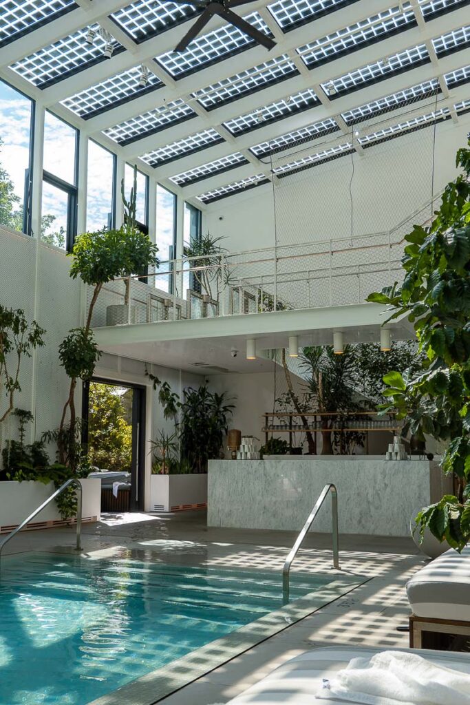 conservatory secret garden water bar cascada spa Portland