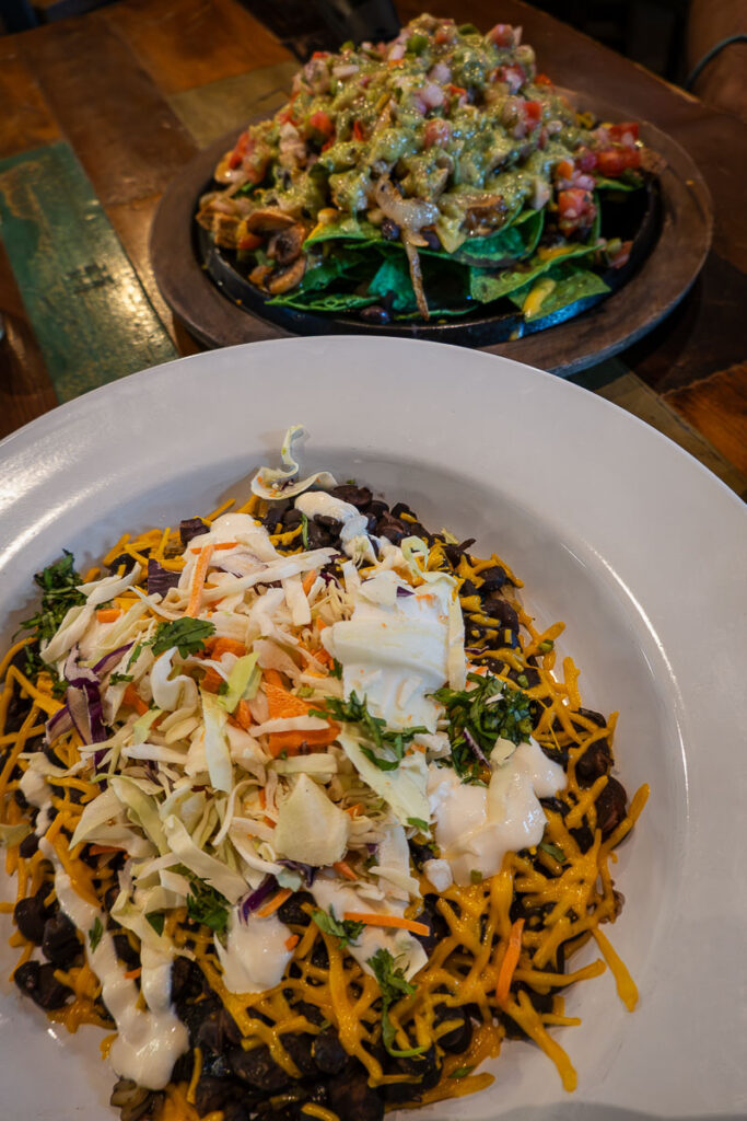 vegan Daddy bowl a vegan Mexican food in Las Vegas strip from Nacho Daddy vegan menu