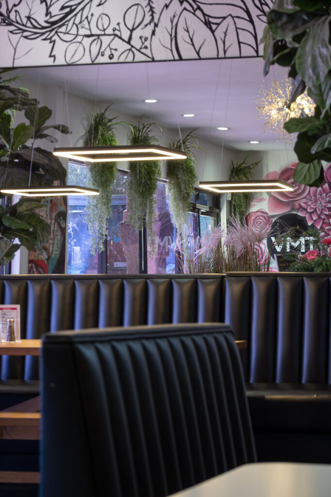 Interior of The Modern Vegan 