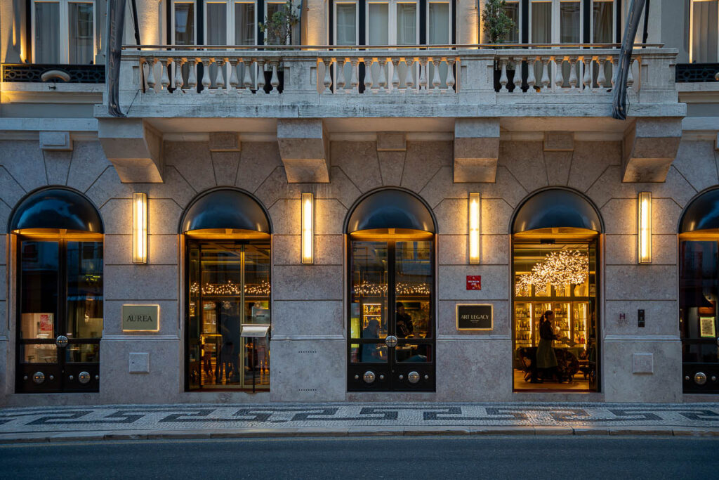 Art Legacy Hotel entrance facade