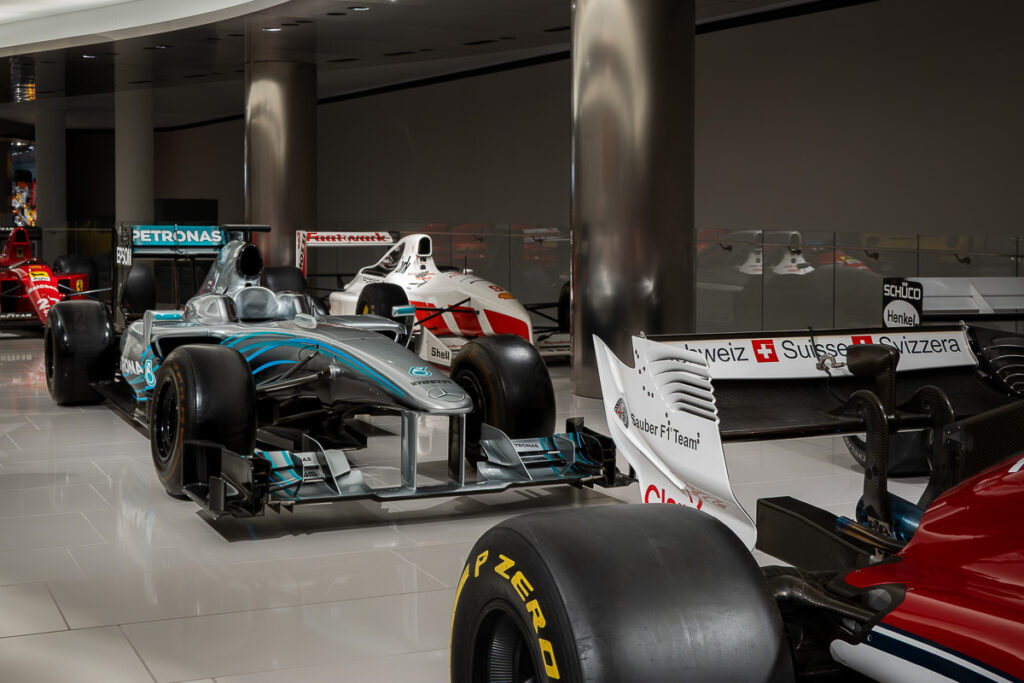 Lewis Hamilton Mercedes F1 car Monaco collection Prince