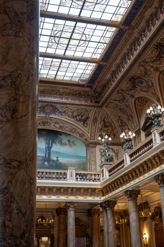 Monaco Casino interior a place to visit in a day trip to Monaco