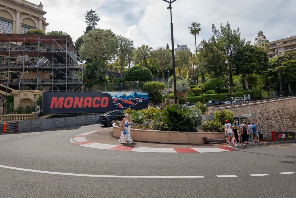 Monaco Hairpin turn a Monaco grand prix race track