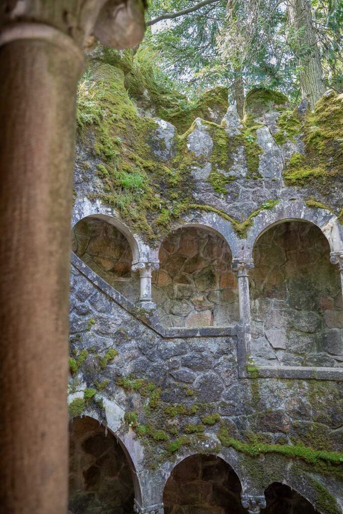 initiation well from Quinta da Regaleira Sintra for a one day visit