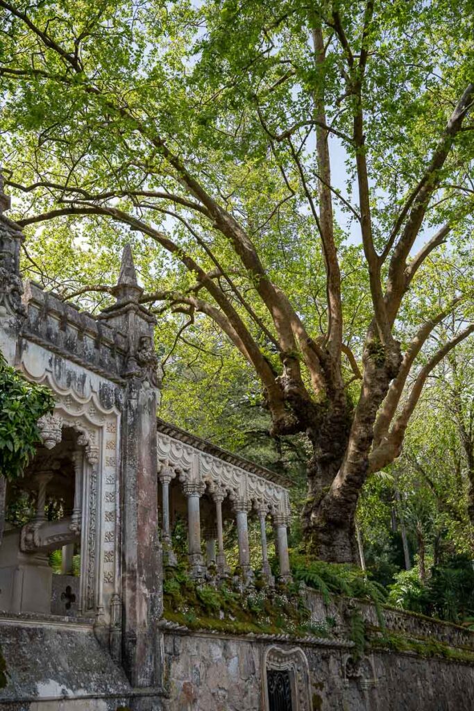 Loggia in la Quinta da Regaleira Sintra