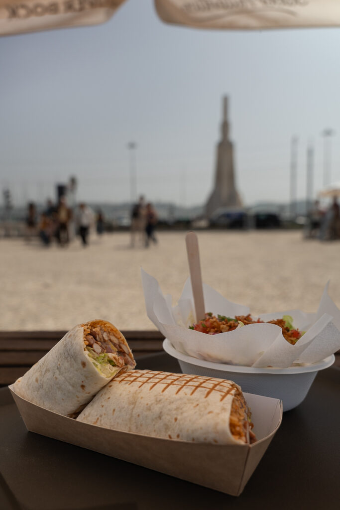 vegan burrito and vegan bowl from Mexijitos a vegan Mexican option in Lisbon