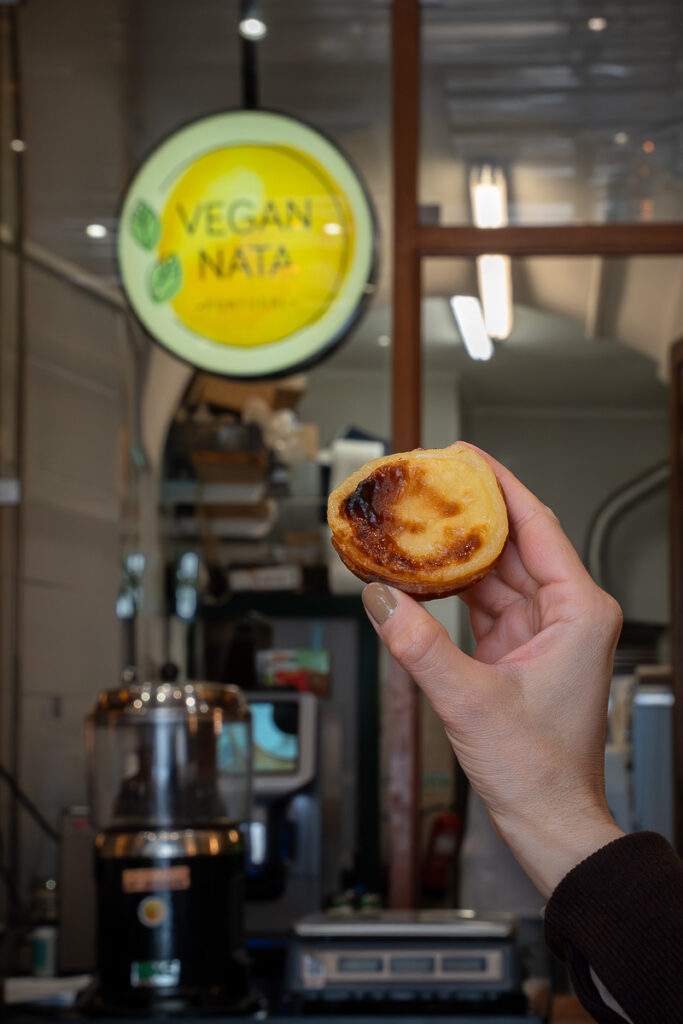 vegan nata Lisbon pastel de nata