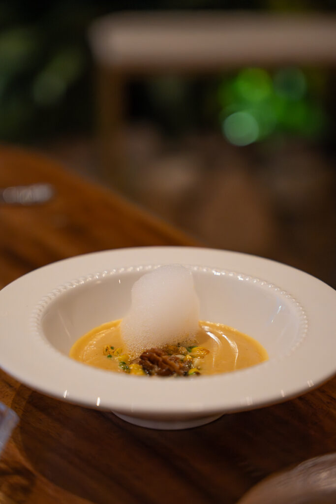 Vegan Corn Chawanmushi El Cielo Miami Brickell