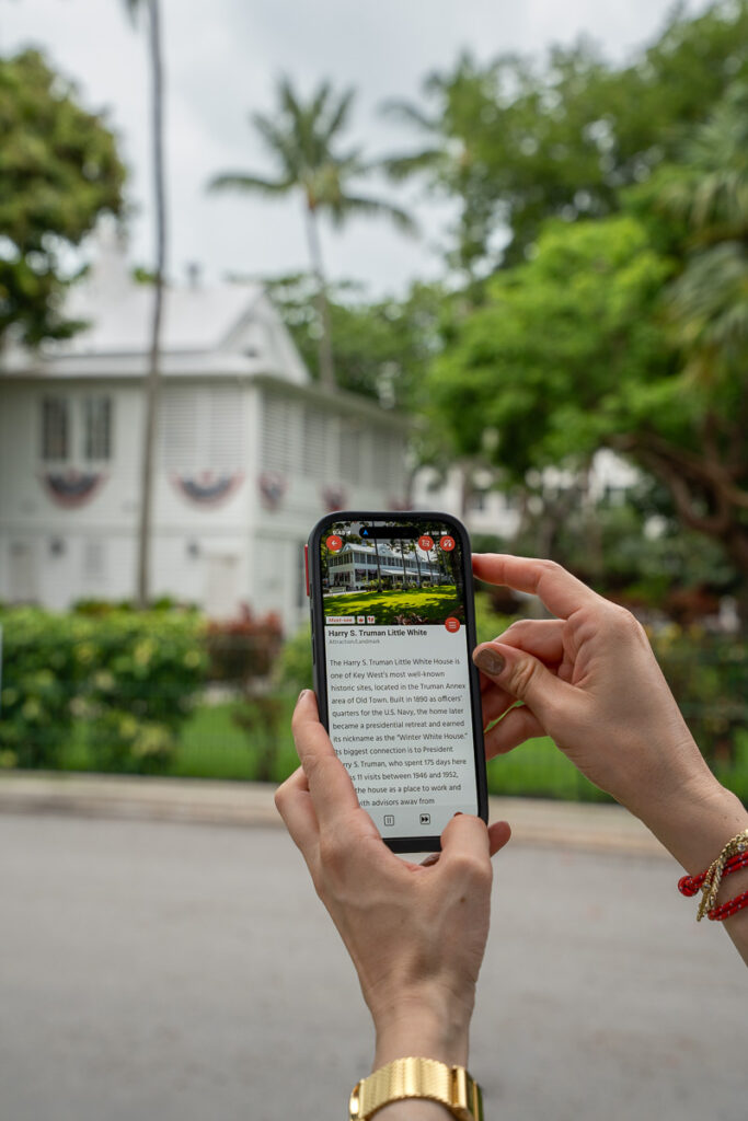 GPSMyCity App for City Tours Little White House Key West