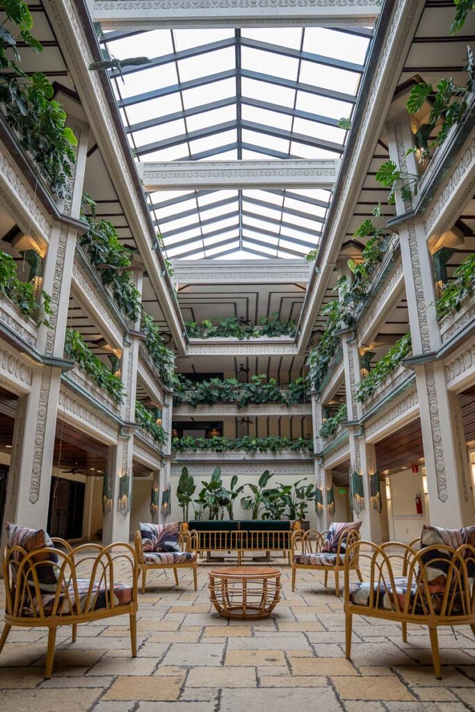 Mayfair House Miami Atrium