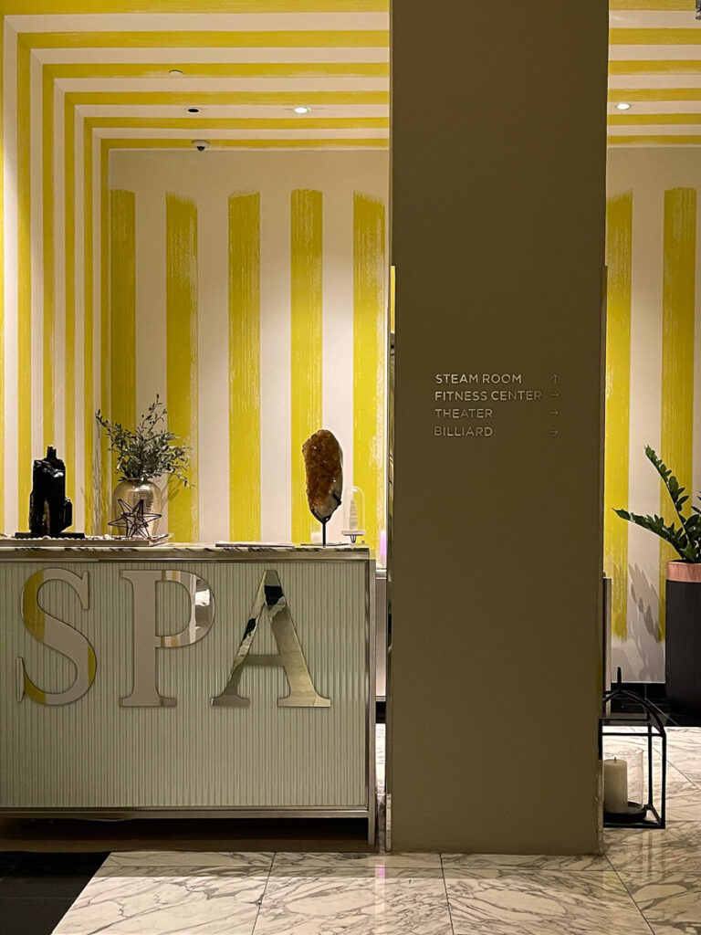 Brickell Marriott Dua Hotel Miami Spa Entrance
