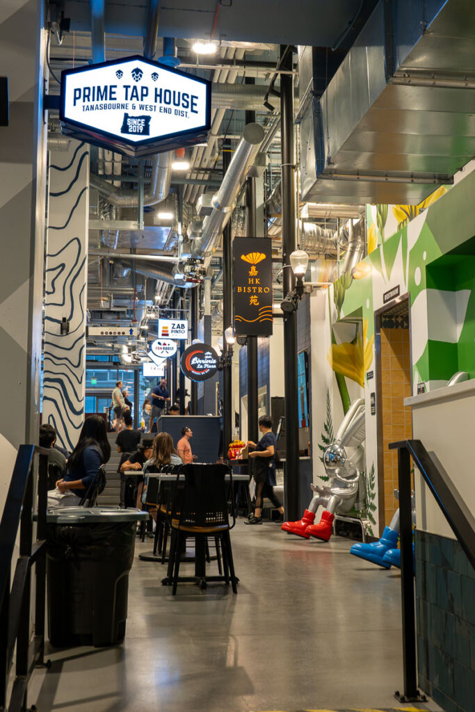 Flock Food Hall Interior Prime Tap House Portland Oregon