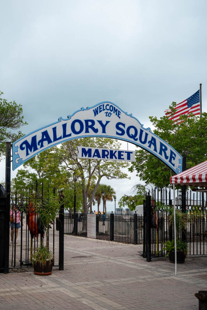 Mallory Square a spot to visit on a Key West Day Trip