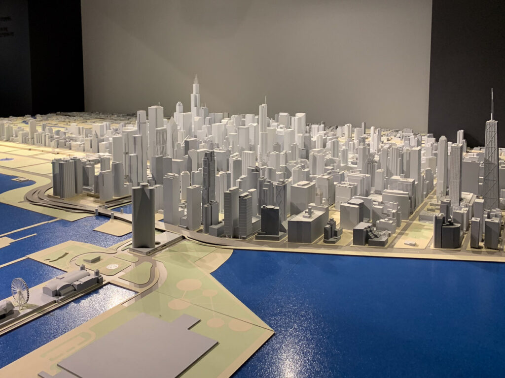 Chicago Architecture Center Model of Chicago City