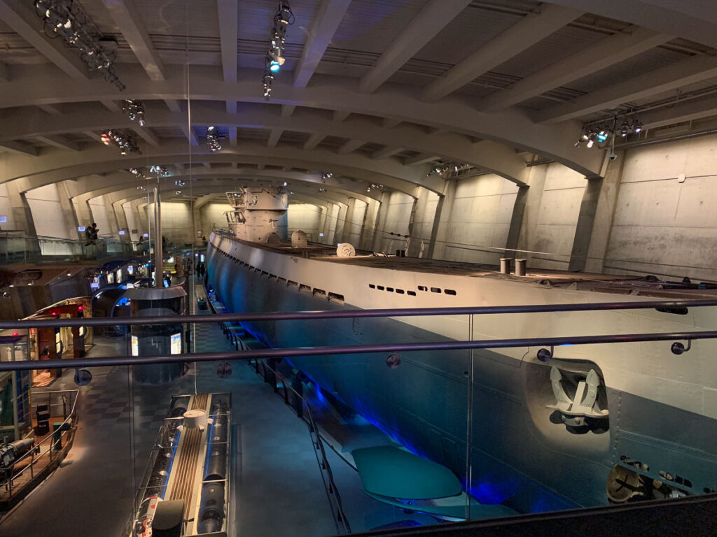 Griffin Museum of Science and Industry Big Submarine World War 2