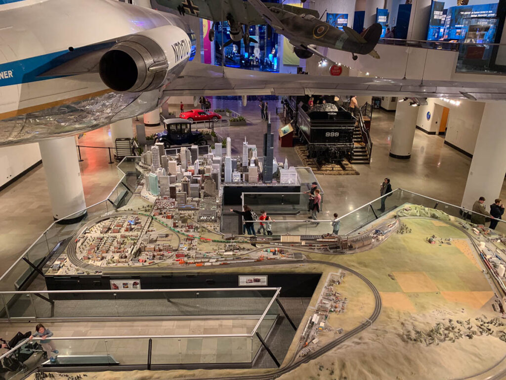 Griffin Museum of Science and Industry Chicago Moving Large Scale Train