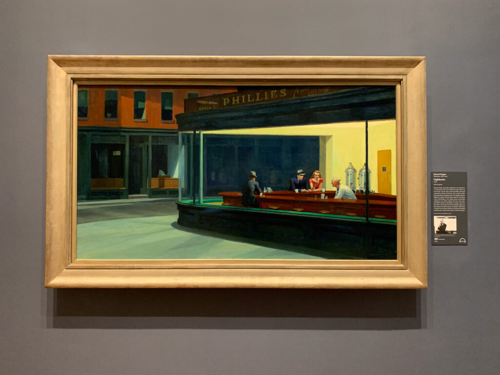 Nighthawks by Edward Hopper The Art Institute of Chicago